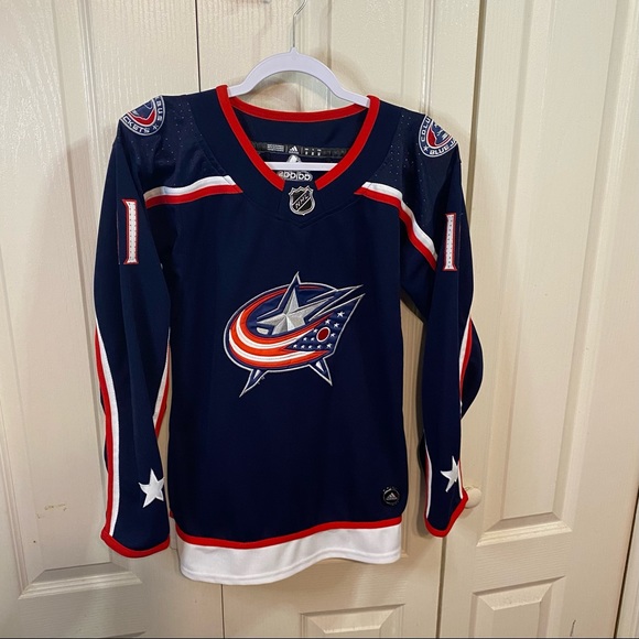 adidas Tops Columbus Blue Jackets Jersey Poshmark